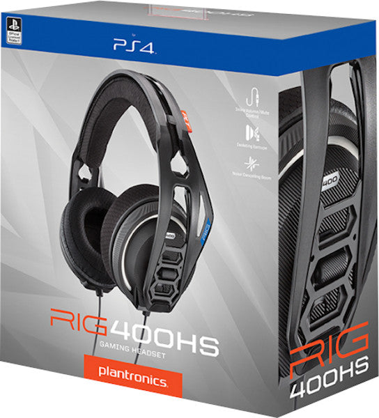 Plantronics 941609 - Auricular EstéReo Biaural Para PS4 - 400HS, Color Negro - Compatible con PS5 Plantronics 941609 - Auricular EstéReo Biaural Para PS4 - 400HS, Color Negro - Compatible con PS5
